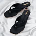 Faye Black Low Heel