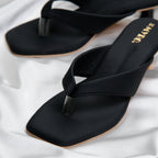 Faye Black Low Heel