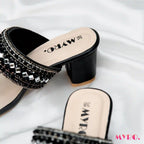 Aizah Black Heel