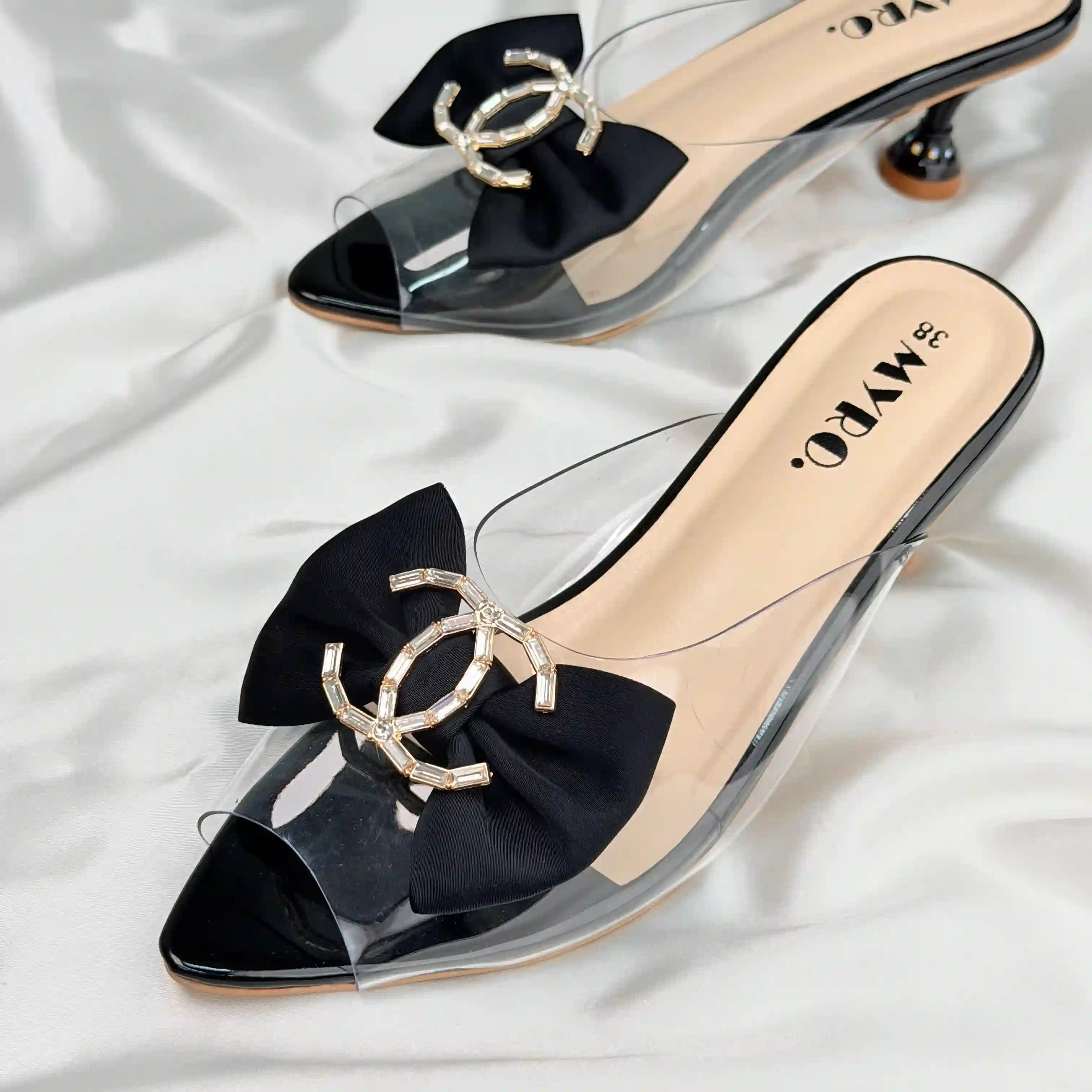 Chanea Black Heel