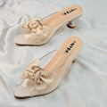 Chanea White Heel