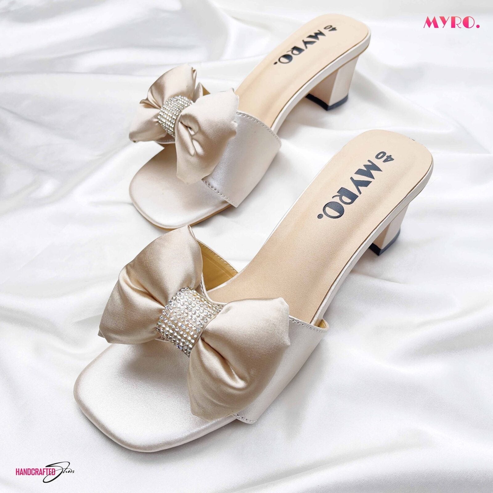 Bowtique Gold Heel - MYRO