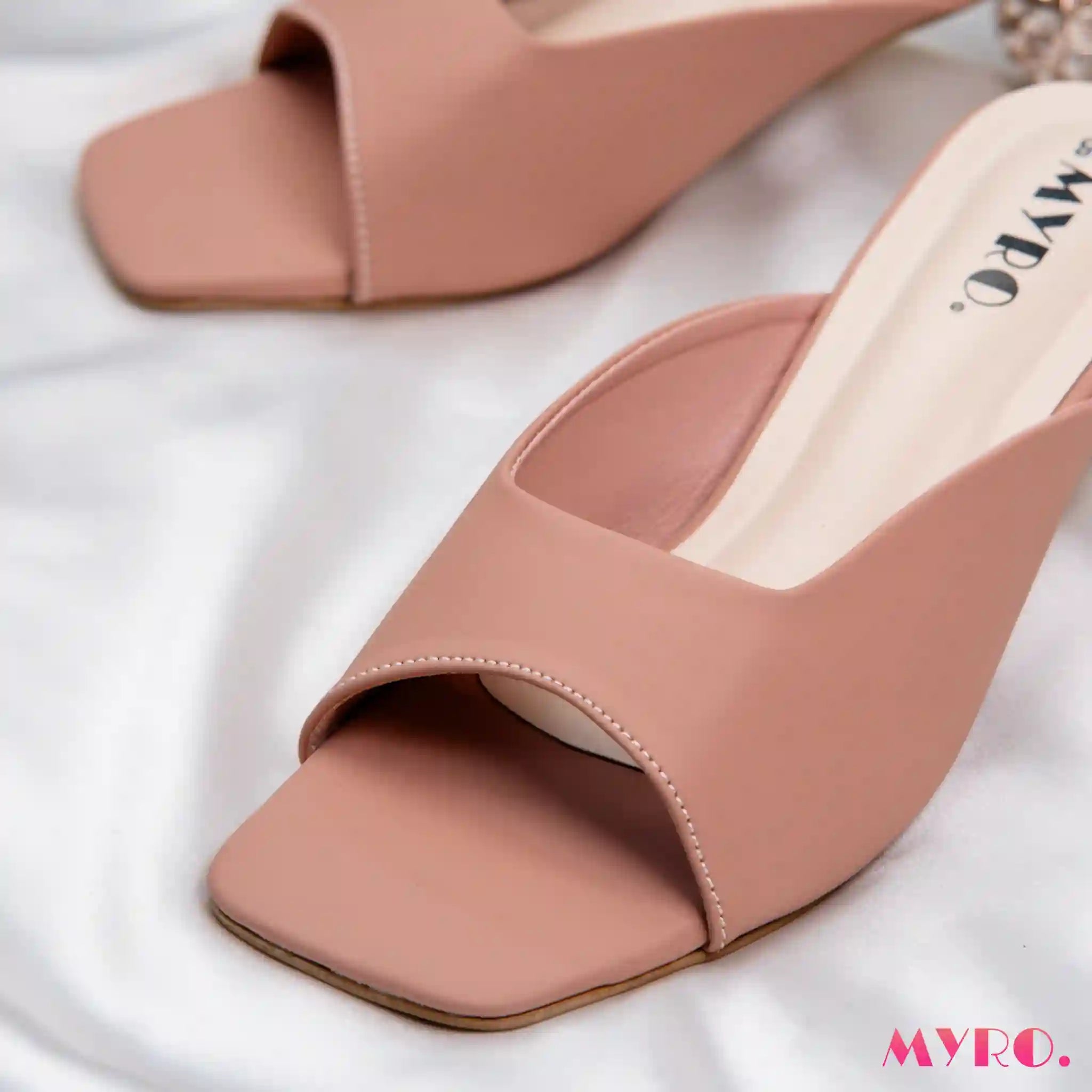 Ivory Pink Heel - MYRO