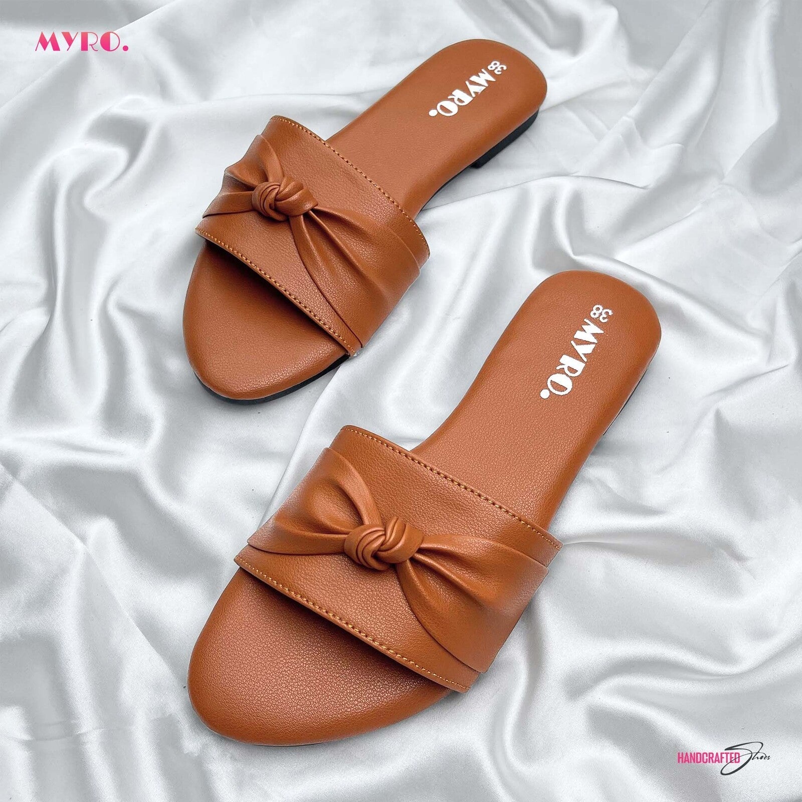 Myro Mustard Bow Slide - MYRO