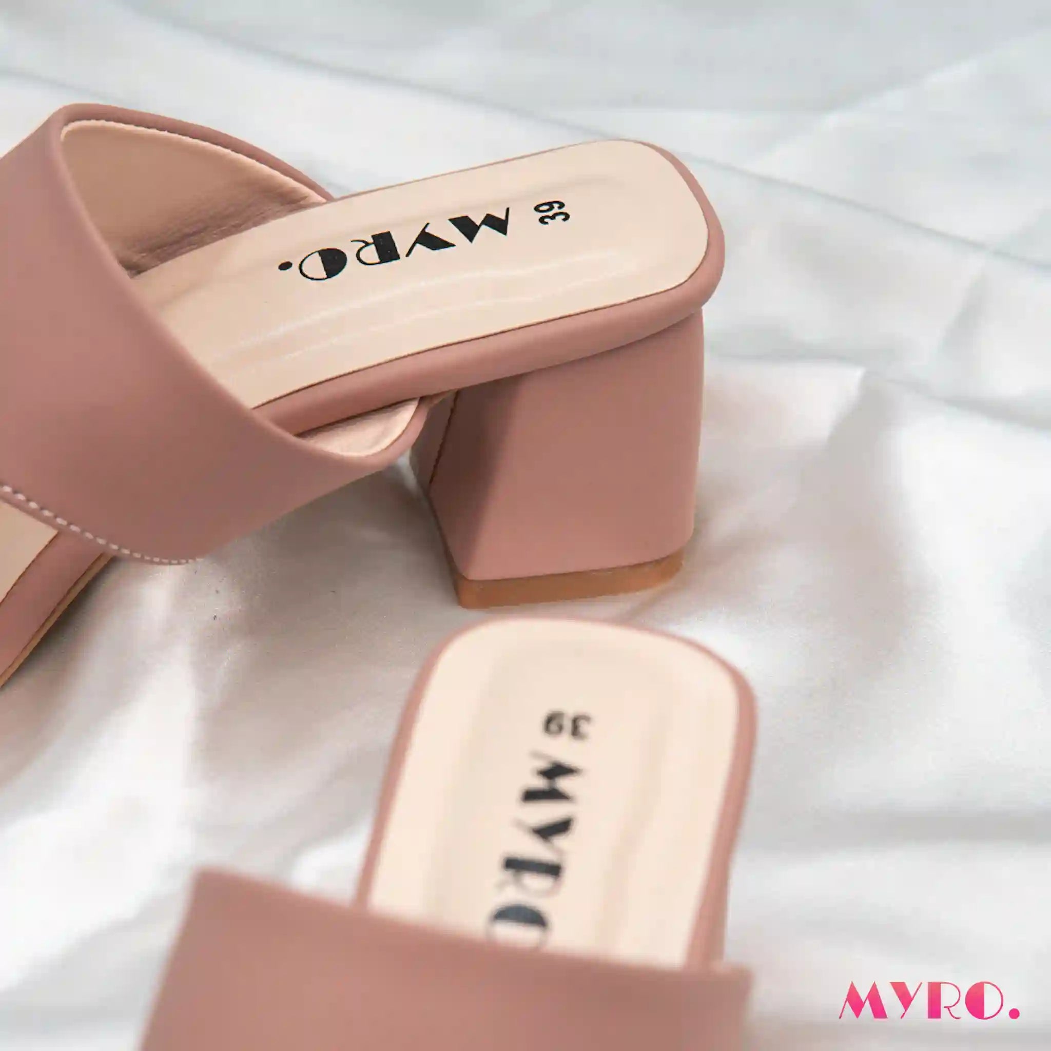 Nyra Pink Heel - MYRO