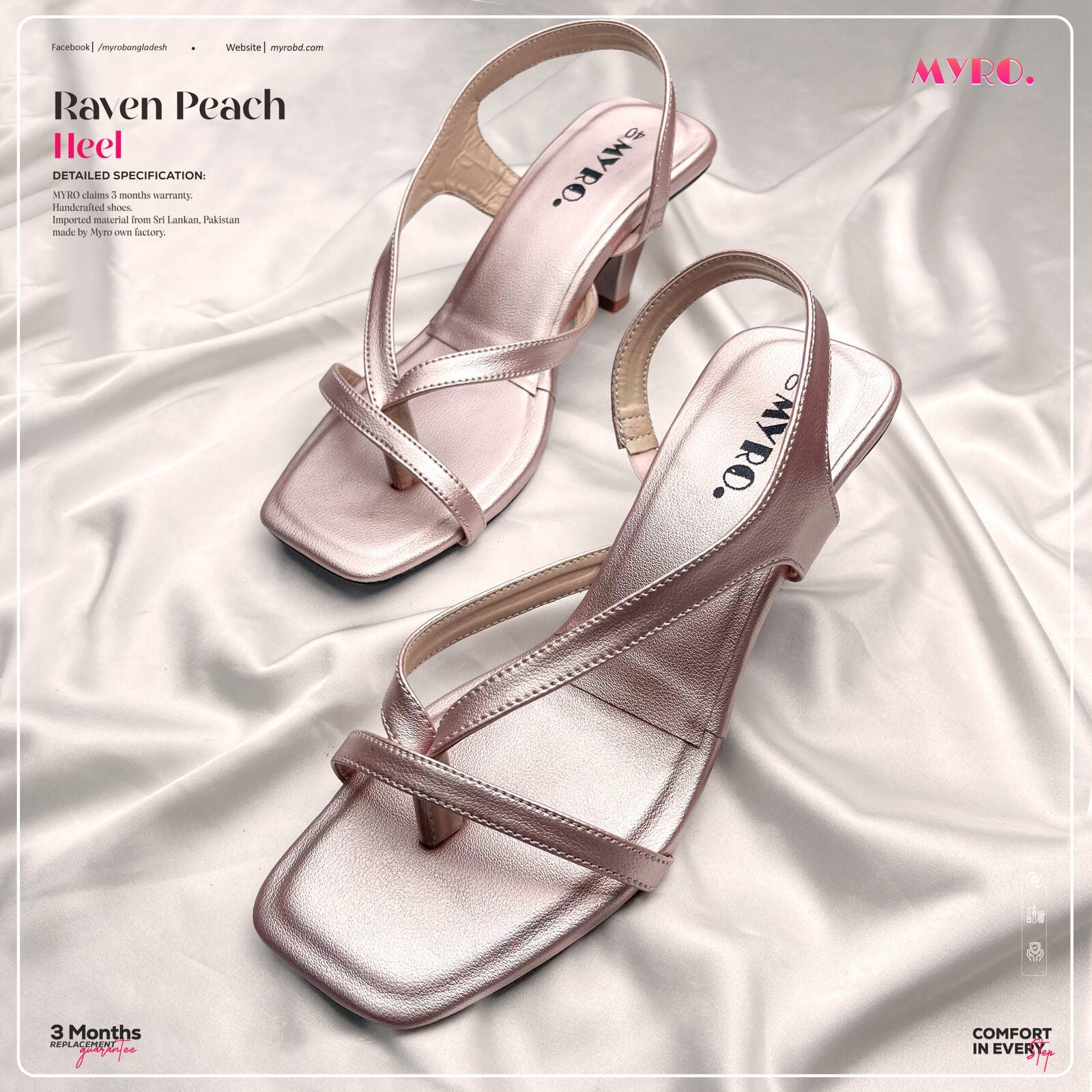 Raven Black Heel - MYRO