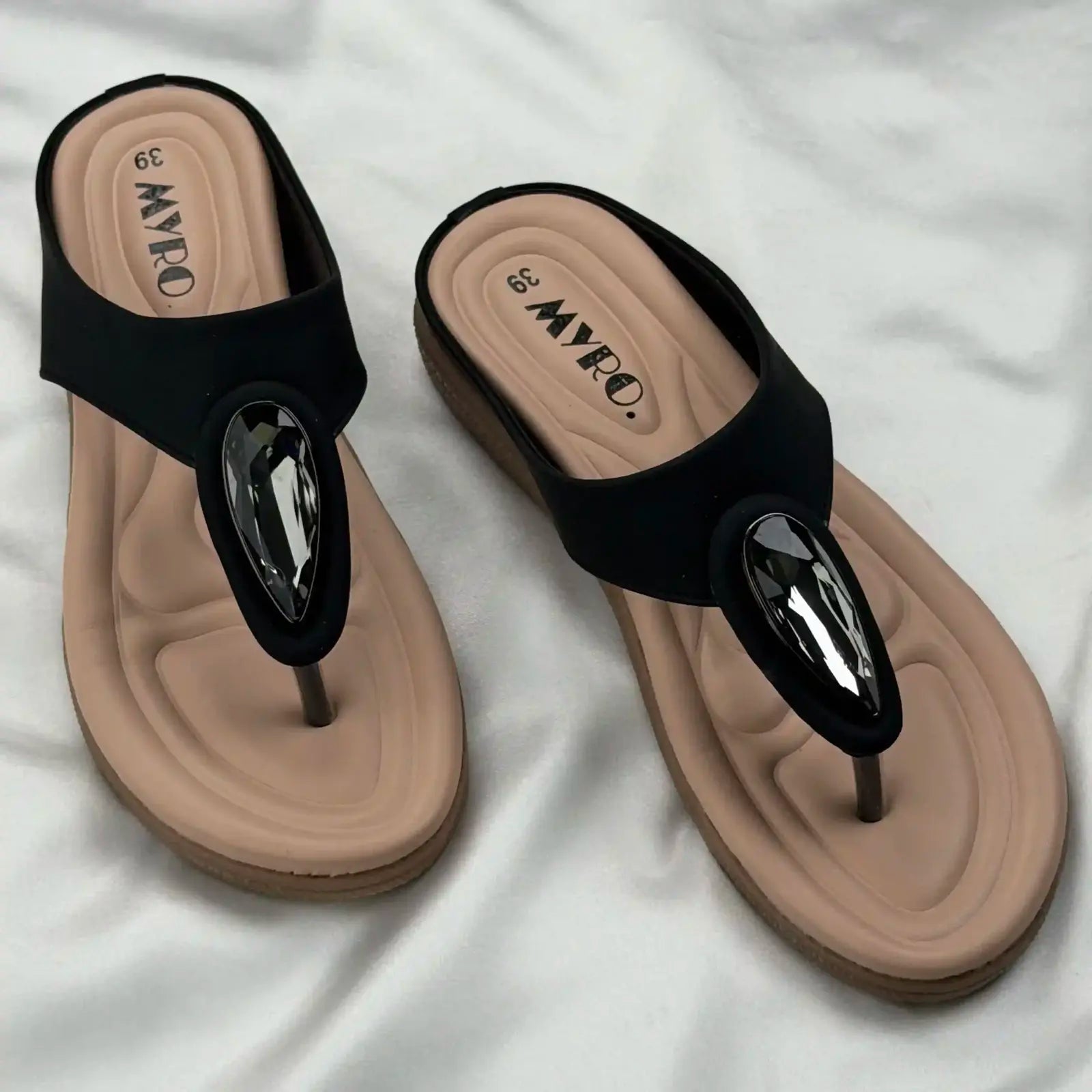 Rida Low Boston Heel - MYRO