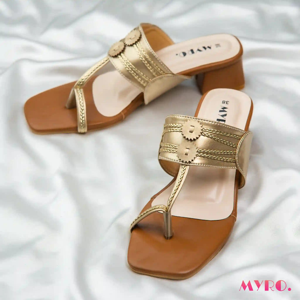 Waza Gold Heel - MYRO