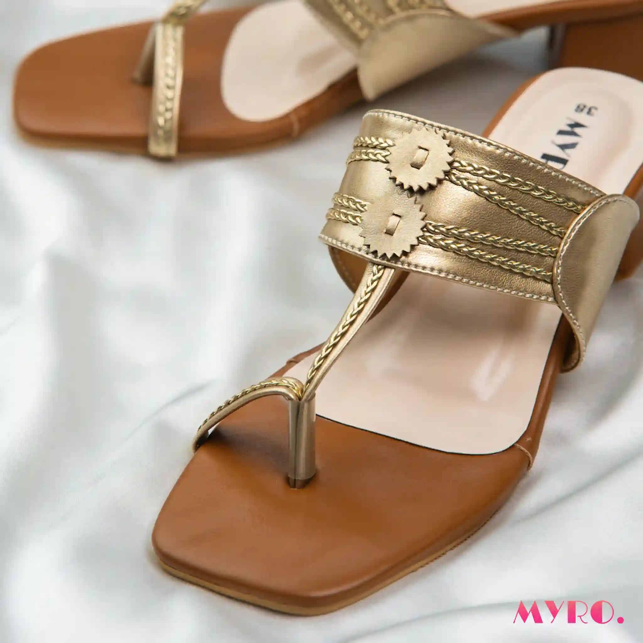 Waza Gold Heel - MYRO