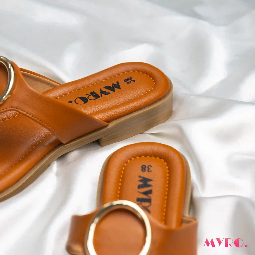 Zova Brown Flat - MYRO