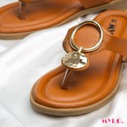 Zova Brown Flat - MYRO